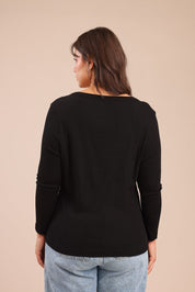 FOX פלאס נשים חולצה חולצה חלקה| PLUS SIZE חולצה חלקה| PLUS SIZE