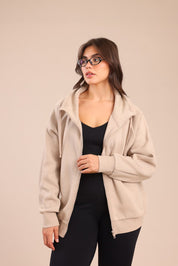 FOX פלאס נשים פוטרים פוטר קרדיגן | PLUS SIZE פוטר קרדיגן | PLUS SIZE