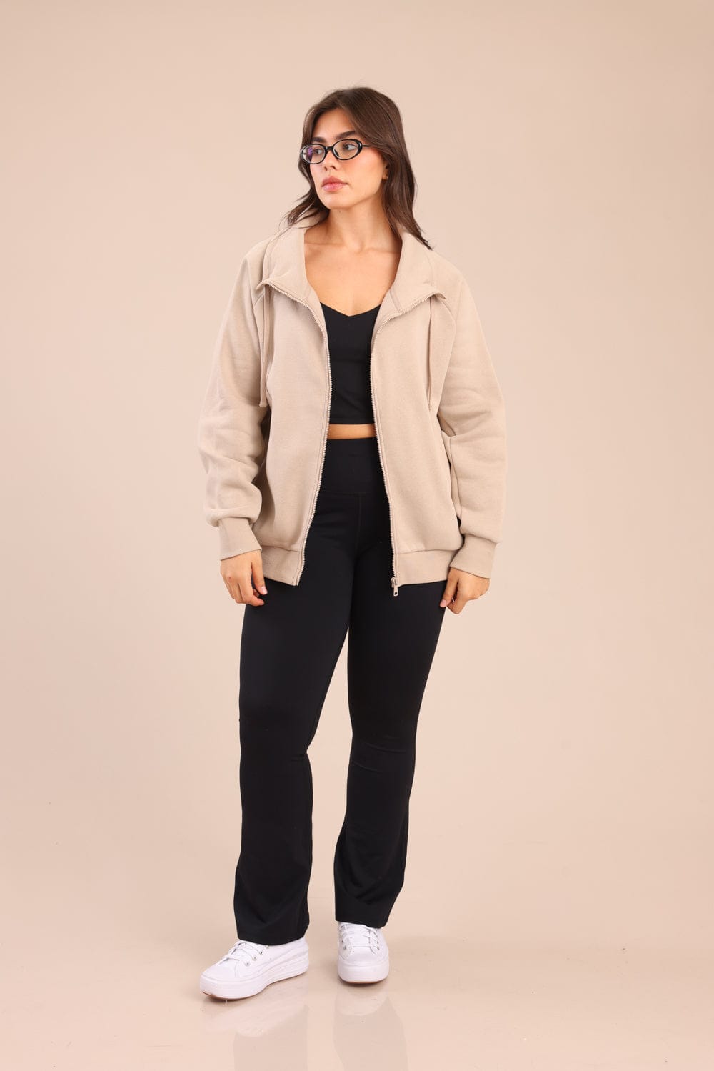 FOX פלאס נשים פוטרים פוטר קרדיגן | PLUS SIZE פוטר קרדיגן | PLUS SIZE