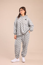 FOX פלאס נשים פוטרים פוטר קפוצ'ון ממותג מיקי מאוס| PLUS SIZE פוטר קפוצ'ון ממותג מיקי מאוס| PLUS SIZE