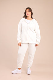 FOX פלאס נשים פוטרים פוטר בייסיק קפוצ'ון| PLUS SIZE פוטר בייסיק קפוצ'ון| PLUS SIZE