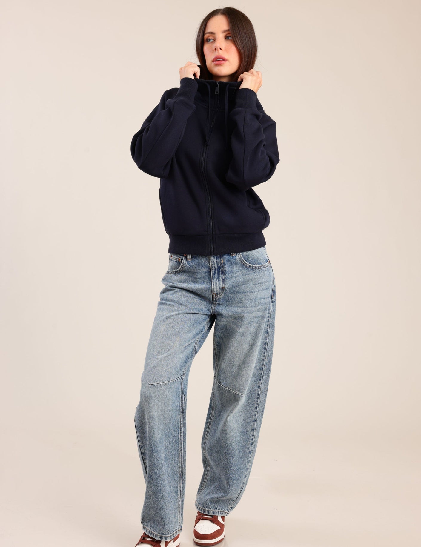 FOX נשים פוטרים פוטר קרדיגן פוטר קרדיגן