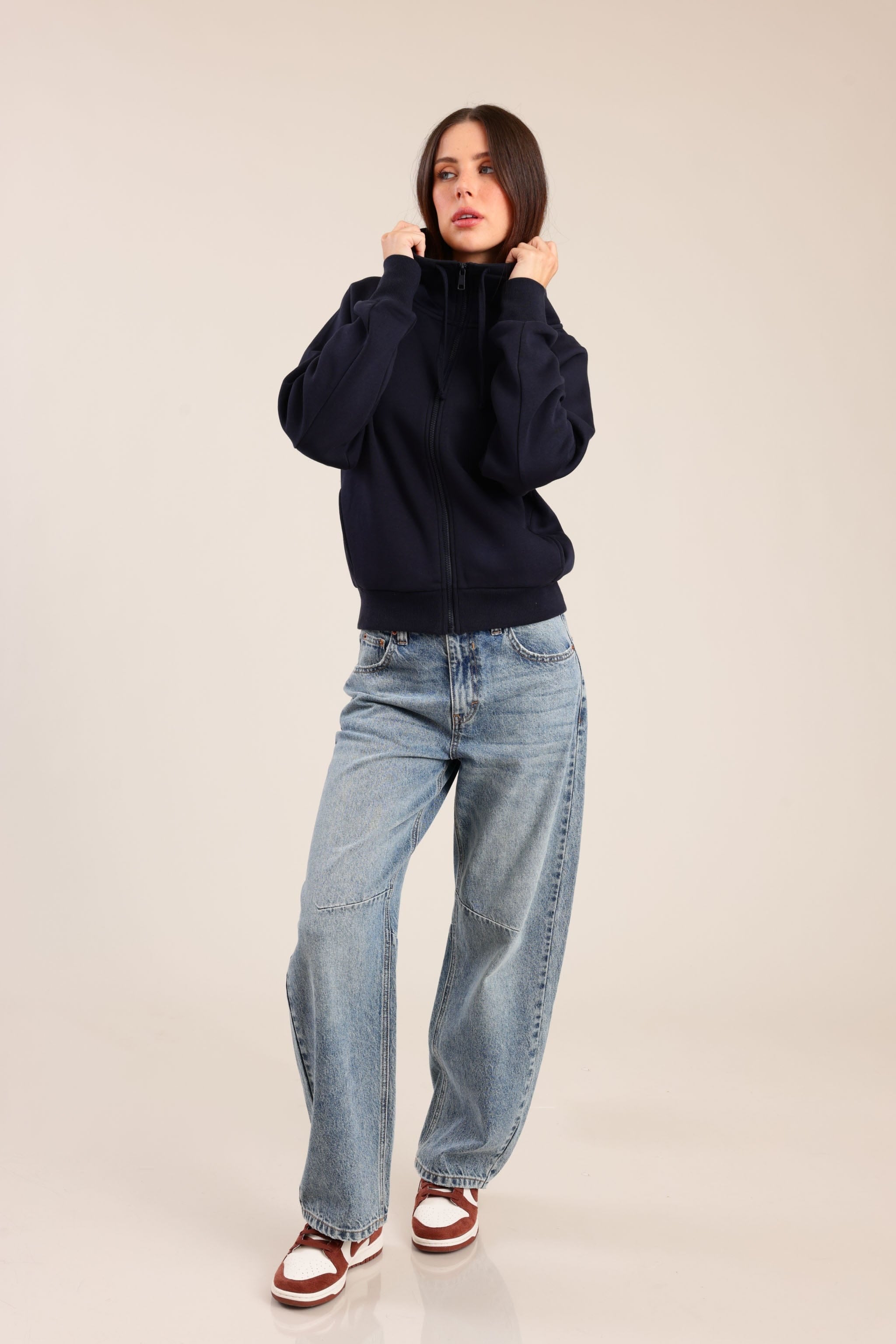 FOX נשים פוטרים פוטר קרדיגן פוטר קרדיגן