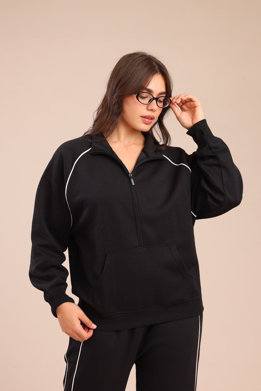 FOX פלאס נשים פוטרים פוטר קרדיגן| PLUS SIZE פוטר קרדיגן| PLUS SIZE