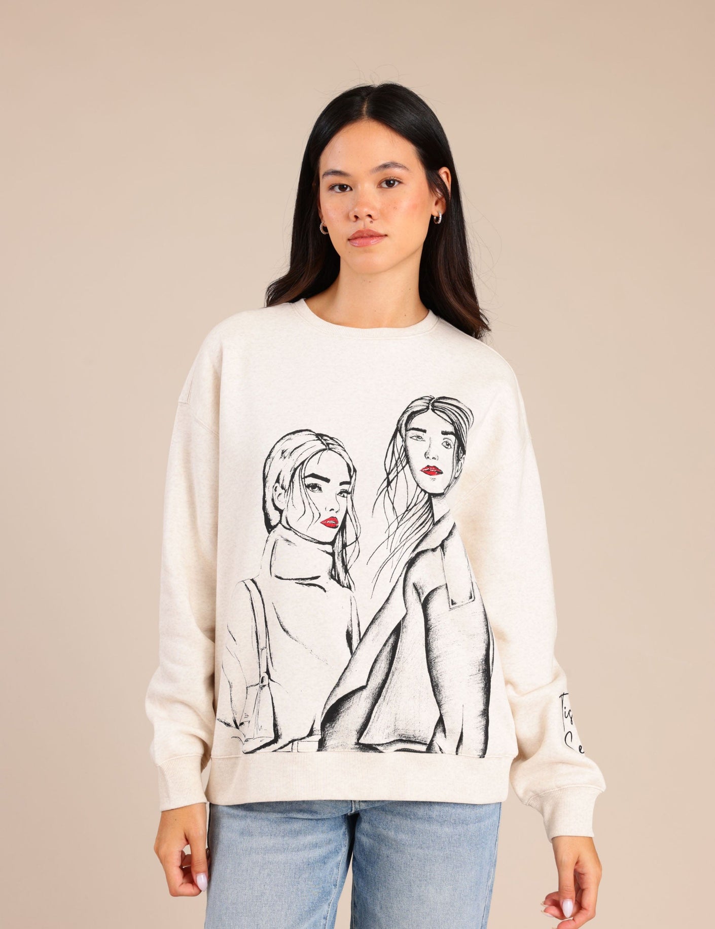 FOX נשים פוטרים פוטר עם הדפס פוטר עם הדפס