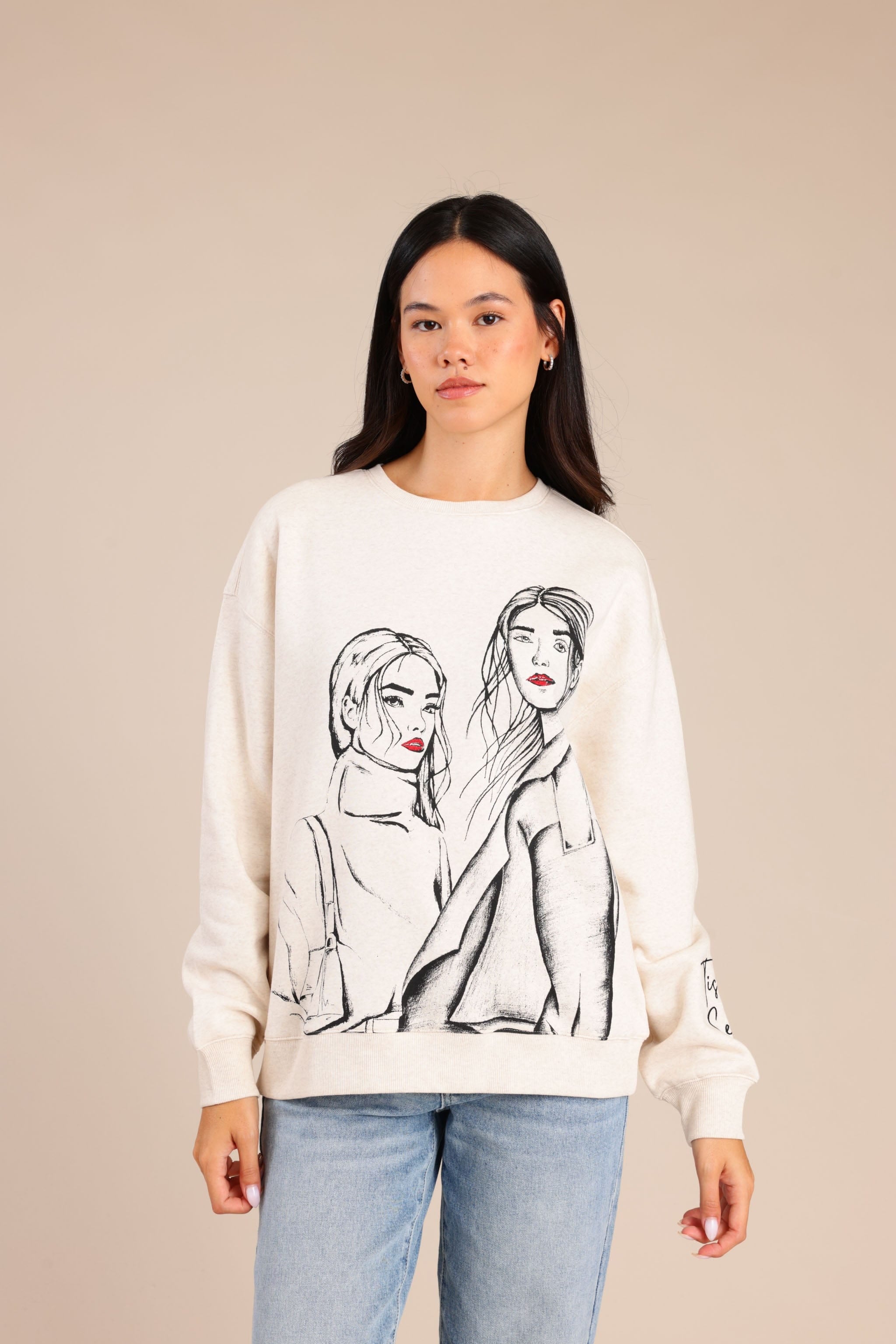 FOX נשים פוטרים פוטר עם הדפס פוטר עם הדפס