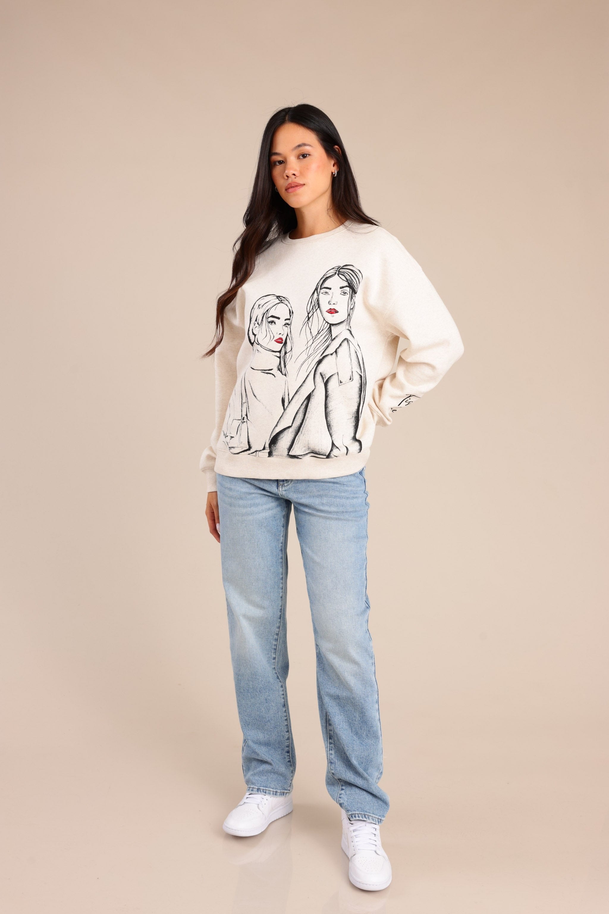 FOX נשים פוטרים פוטר עם הדפס פוטר עם הדפס