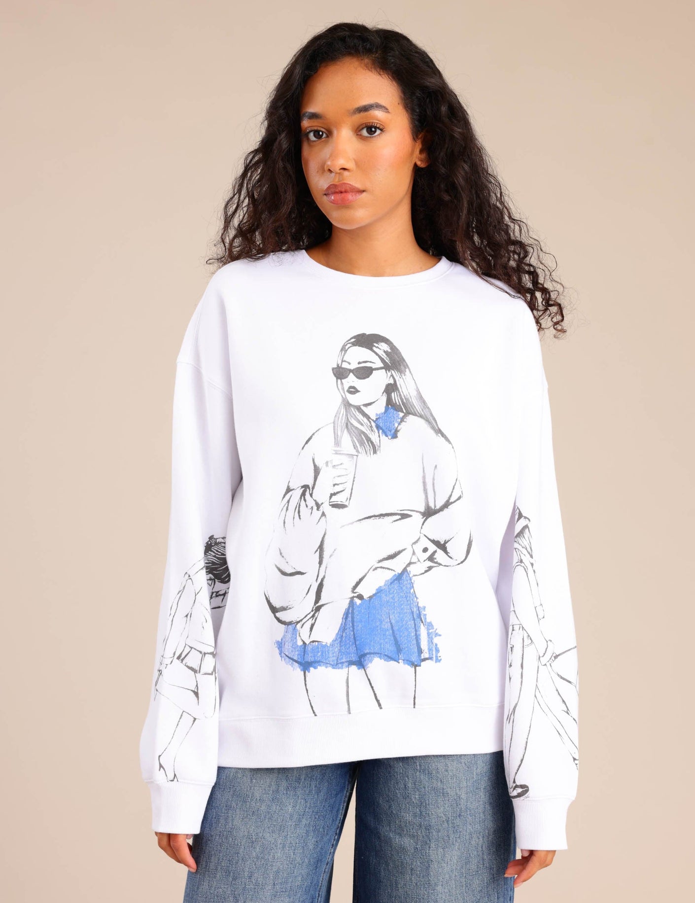 FOX נשים פוטרים פוטר עם הדפס פוטר עם הדפס