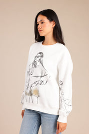 FOX נשים פוטרים פוטר עם הדפס פוטר עם הדפס