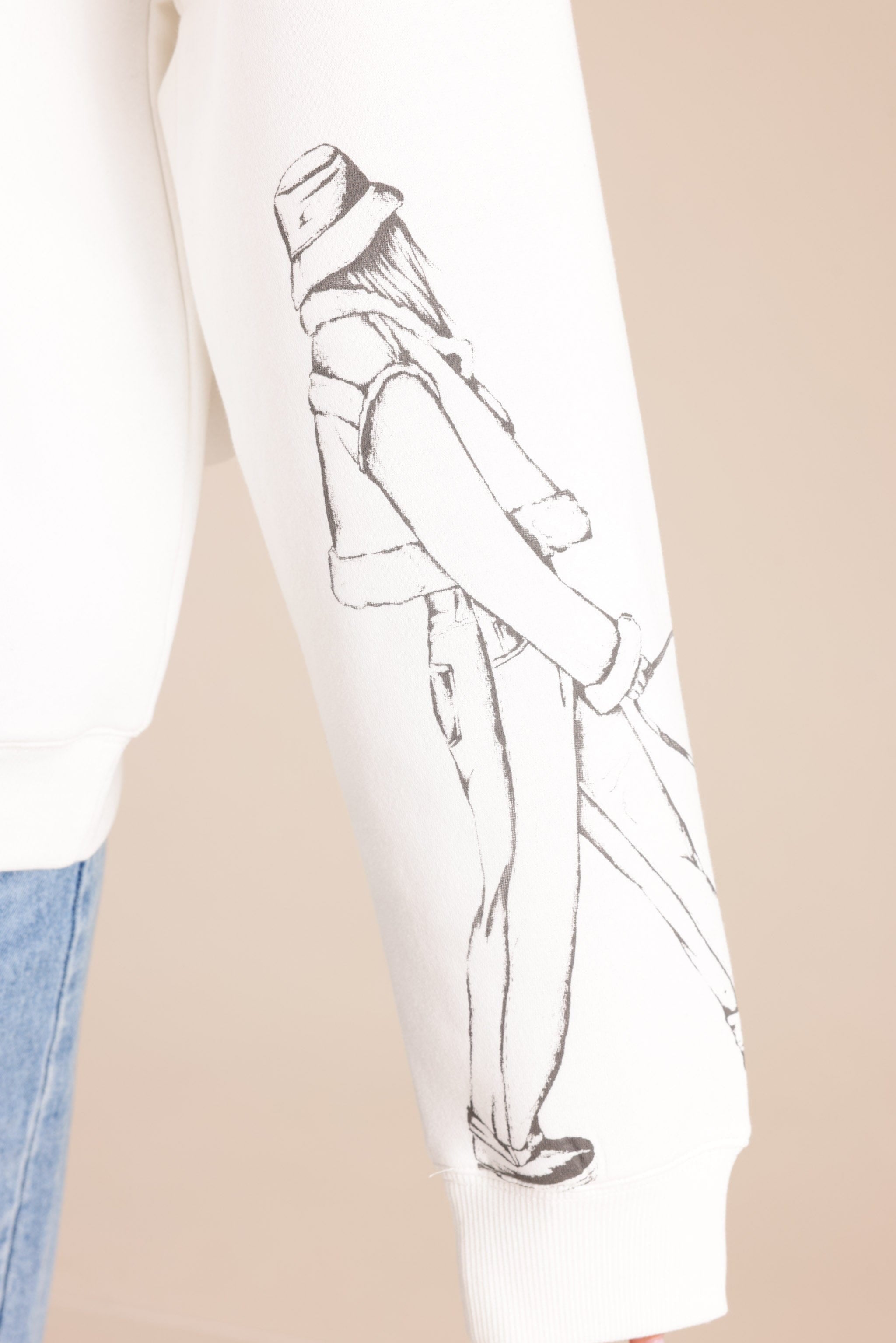 FOX נשים פוטרים פוטר עם הדפס פוטר עם הדפס