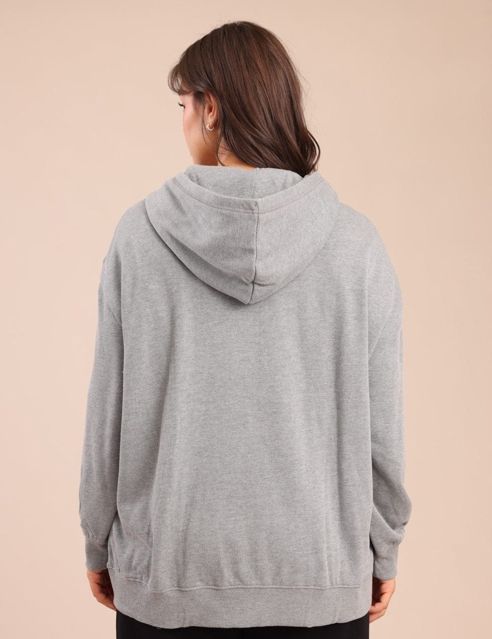 FOX פלאס נשים פוטרים פוטר קרדיגן קפוצ'ון| PLUS SIZE פוטר קרדיגן קפוצ'ון| PLUS SIZE