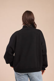 FOX פלאס נשים פוטרים פוטר חצי רוכסן| PLUS SIZE פוטר חצי רוכסן| PLUS SIZE