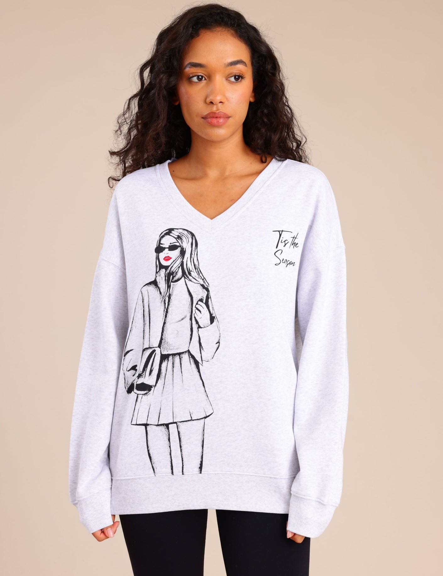 FOX נשים פוטרים פוטר עם הדפס פוטר עם הדפס