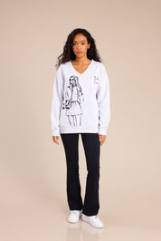 FOX נשים פוטרים פוטר עם הדפס פוטר עם הדפס