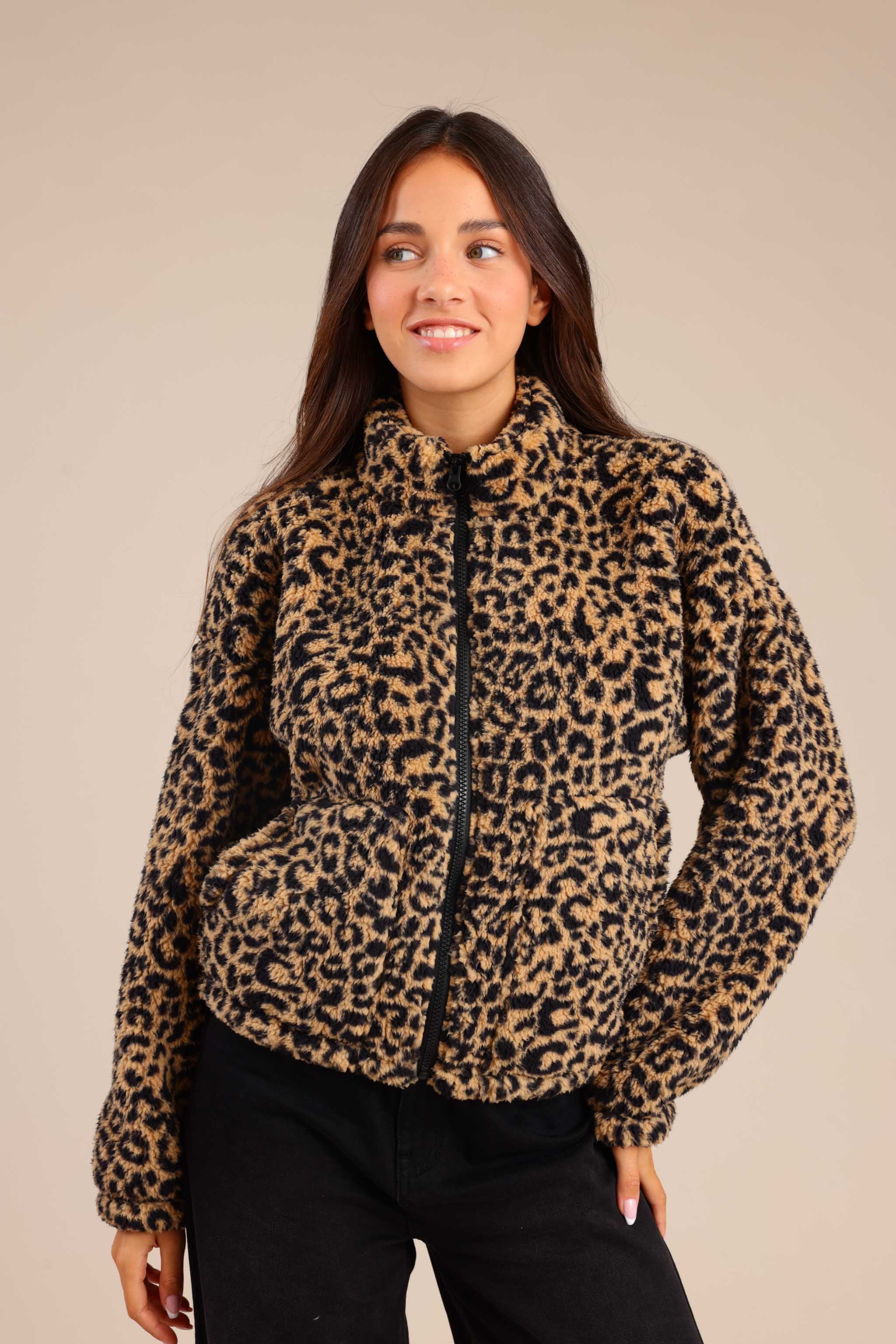 FOX נשים אחר קרדיגן פרווה קרדיגן פרווה