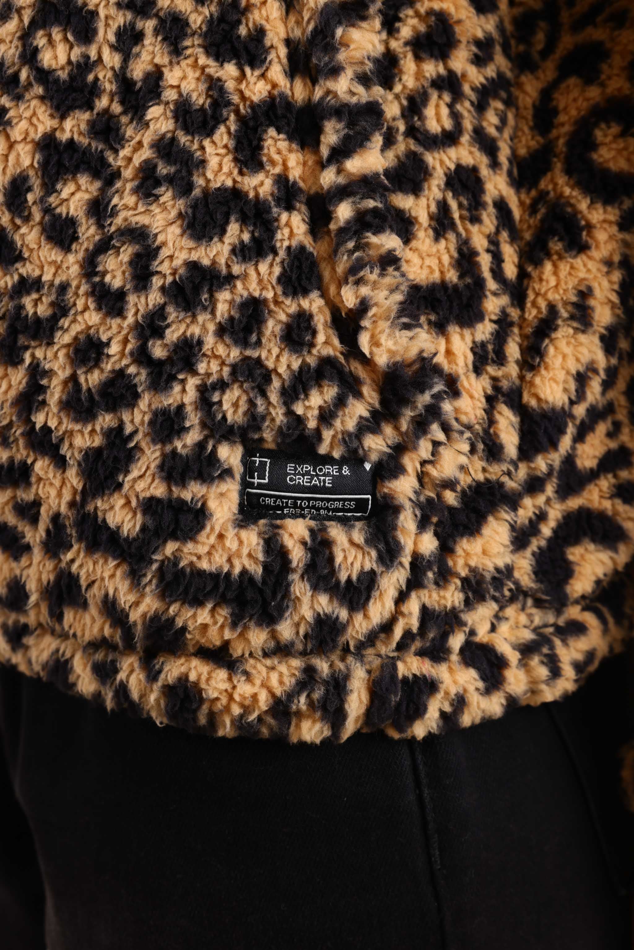 FOX נשים אחר קרדיגן פרווה קרדיגן פרווה