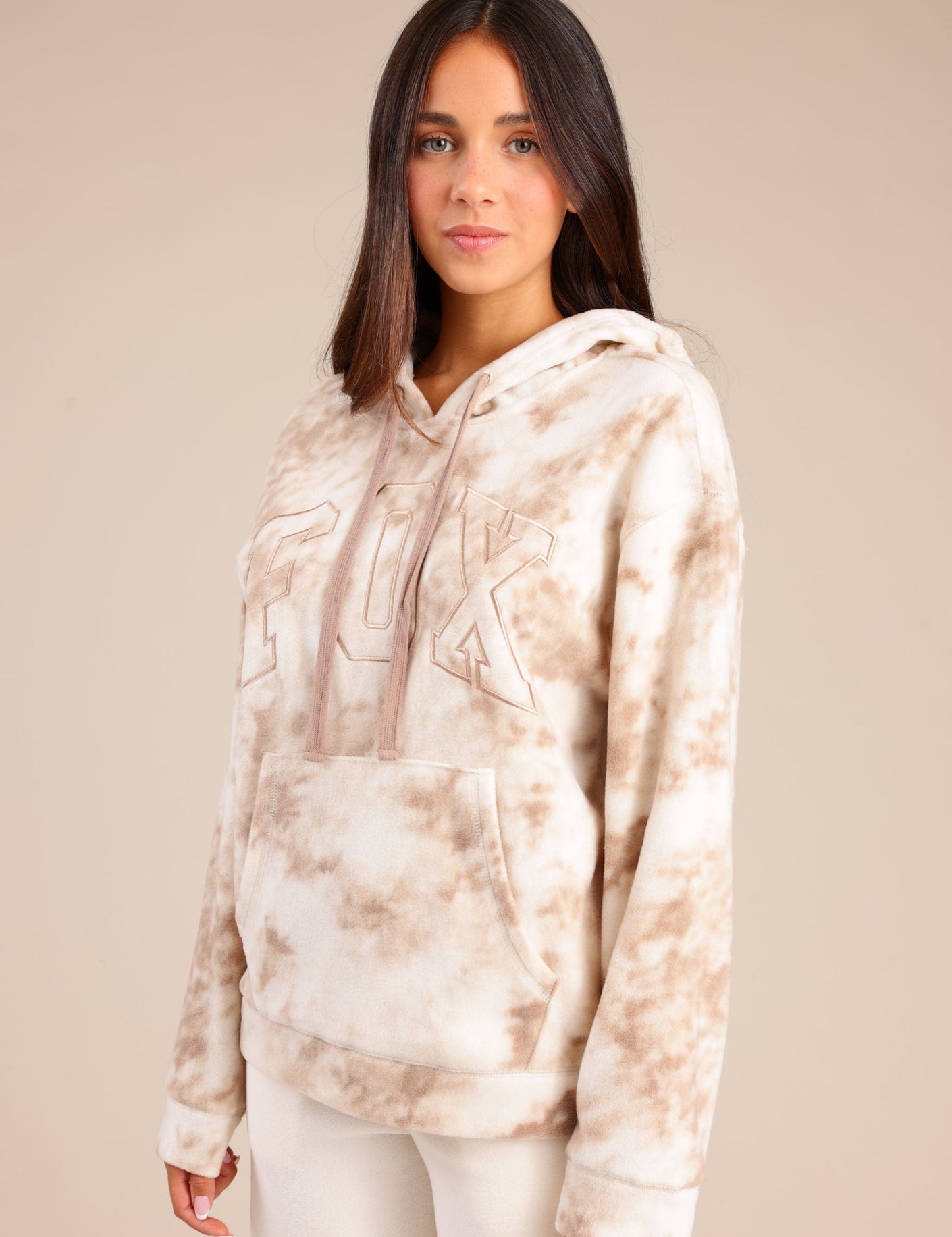 FOX נשים פליזים קפוצ'ון פליז פוקס קפוצ'ון פליז פוקס