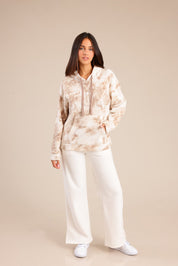 FOX נשים פליזים קפוצ'ון פליז פוקס קפוצ'ון פליז פוקס