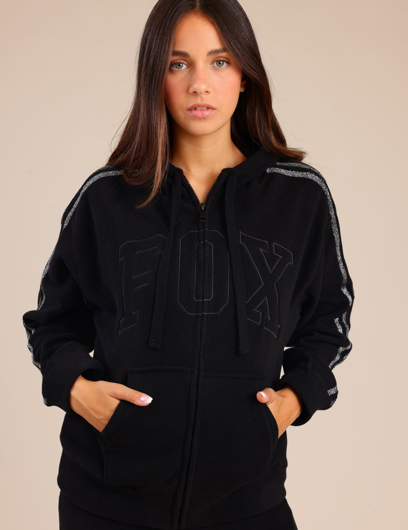 FOX נשים פליזים קרדיגן פליז פוקס קרדיגן פליז פוקס