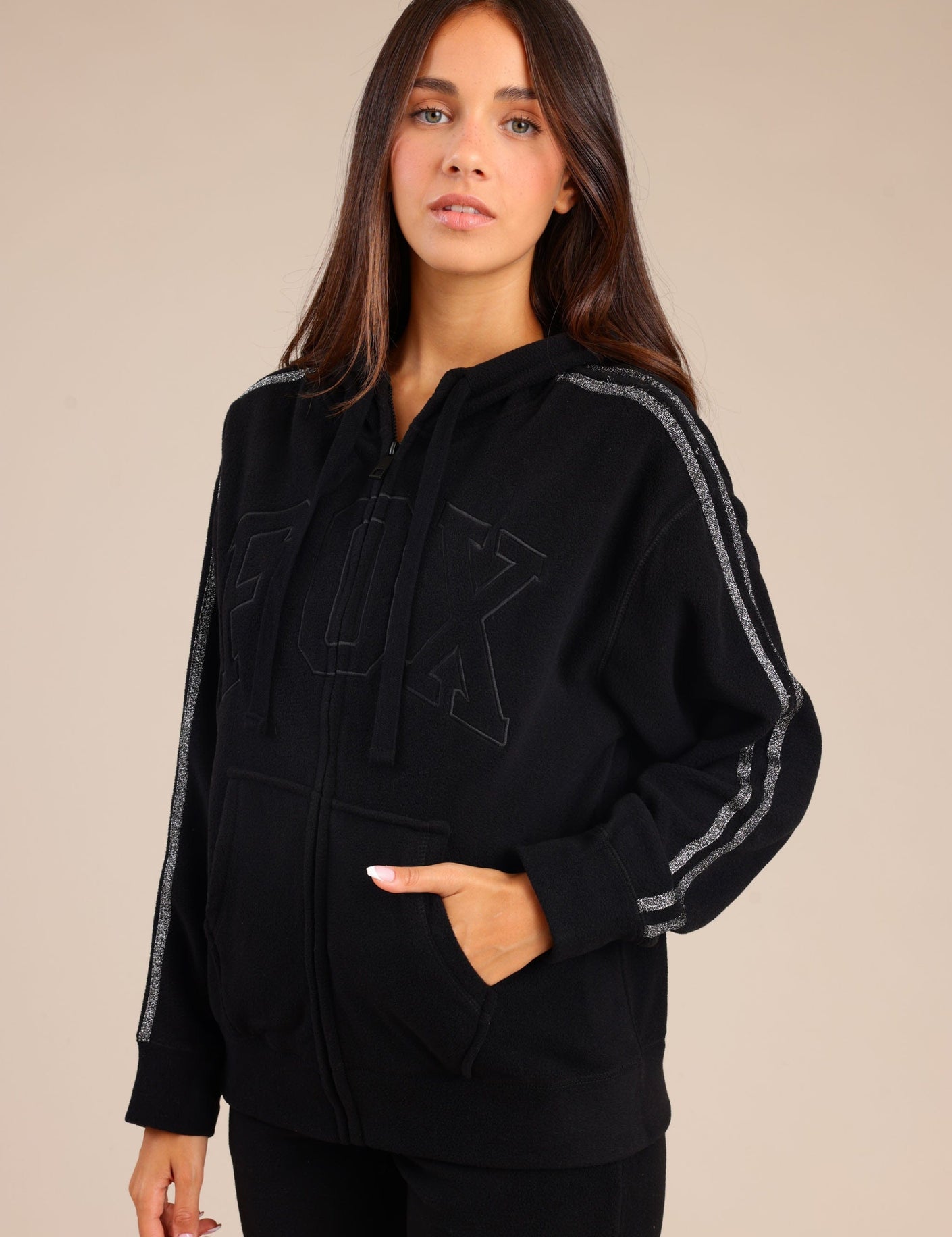 FOX נשים פליזים קרדיגן פליז פוקס קרדיגן פליז פוקס