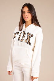 FOX נשים פליזים קפוצ'ון פליז פוקס קפוצ'ון פליז פוקס