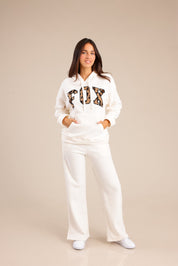 FOX נשים פליזים קפוצ'ון פליז פוקס קפוצ'ון פליז פוקס