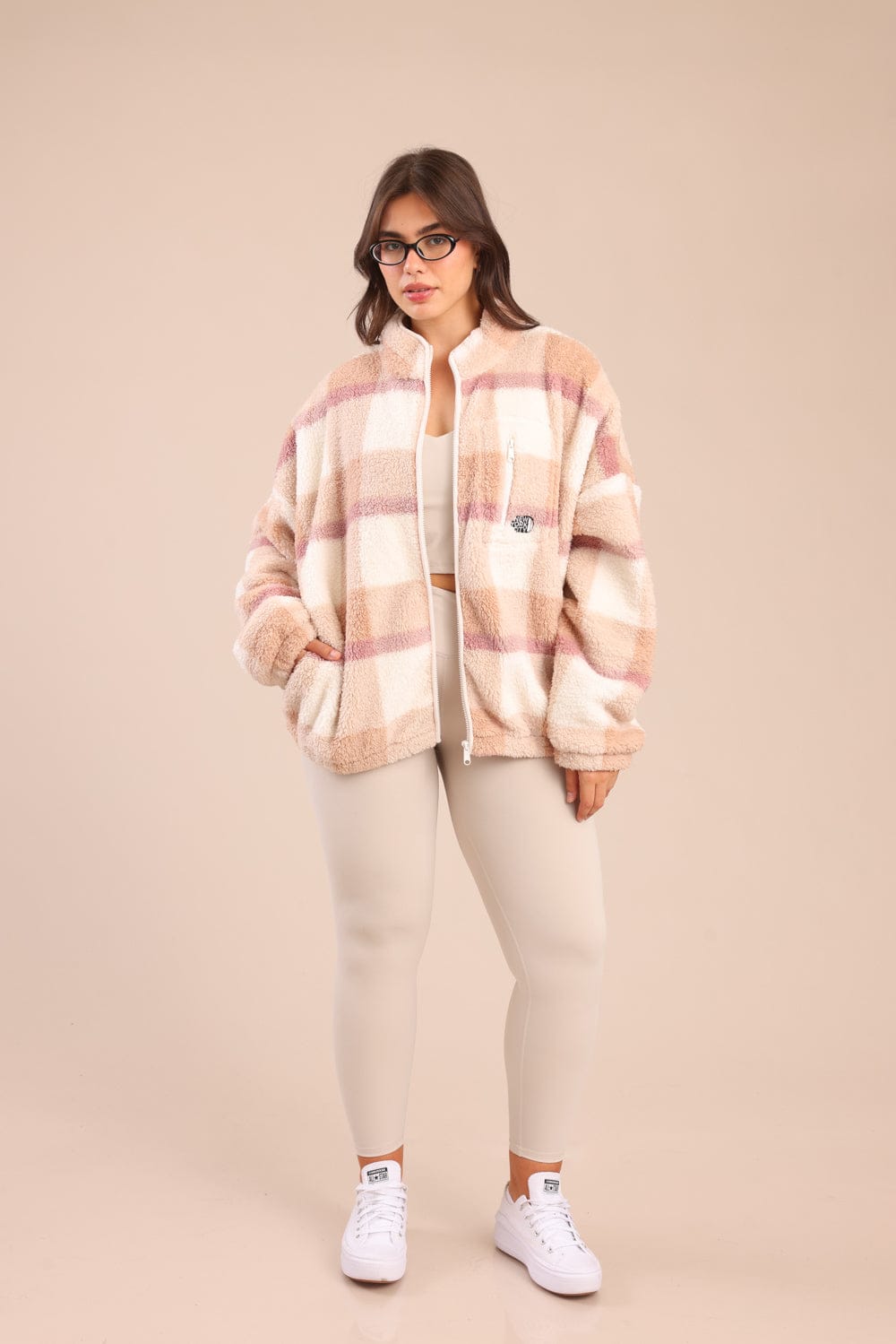 FOX פלאס נשים אחר קרדיגן שרלינג | PLUS SIZE קרדיגן שרלינג | PLUS SIZE