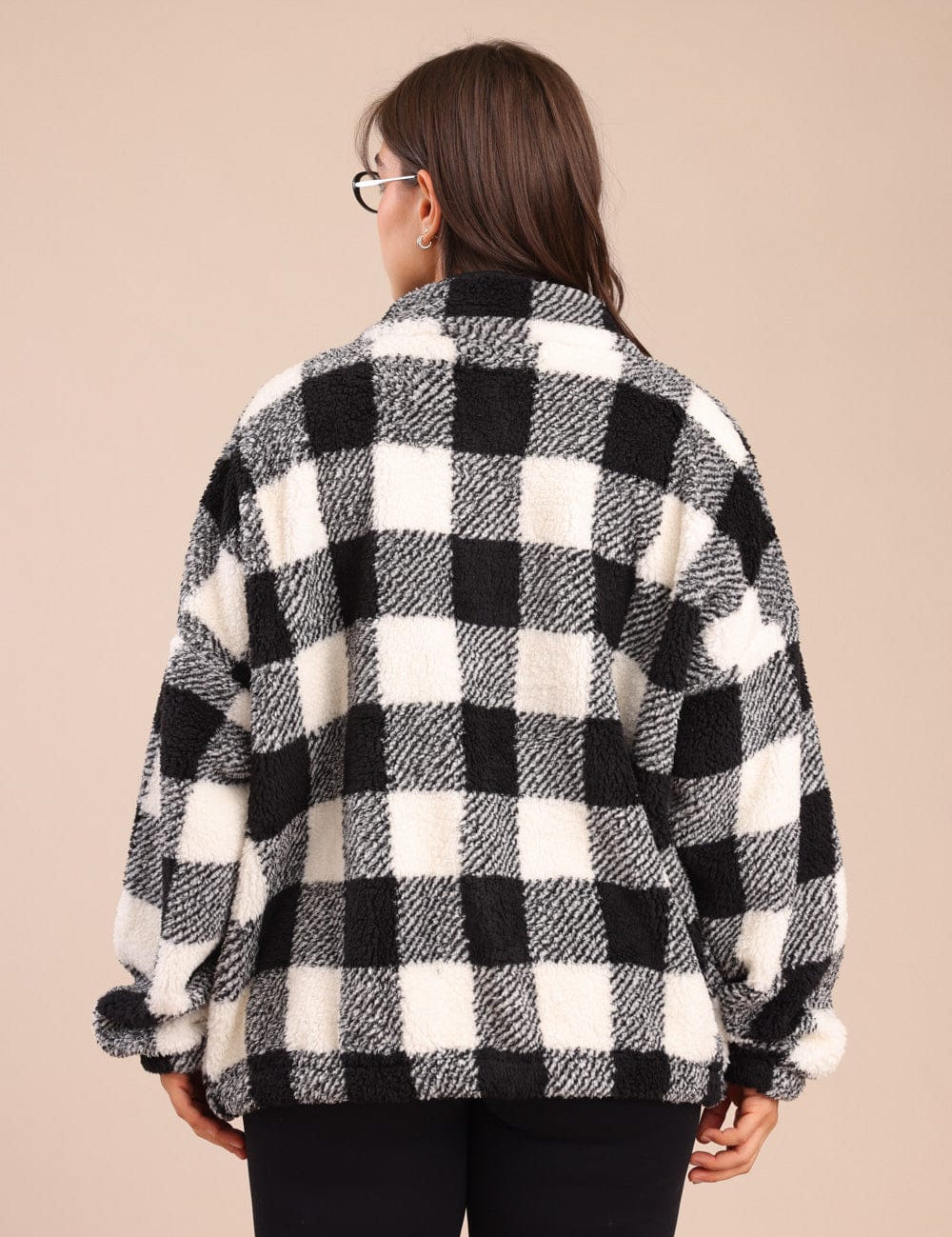 FOX פלאס נשים אחר קרדיגן שרלינג | PLUS SIZE קרדיגן שרלינג | PLUS SIZE