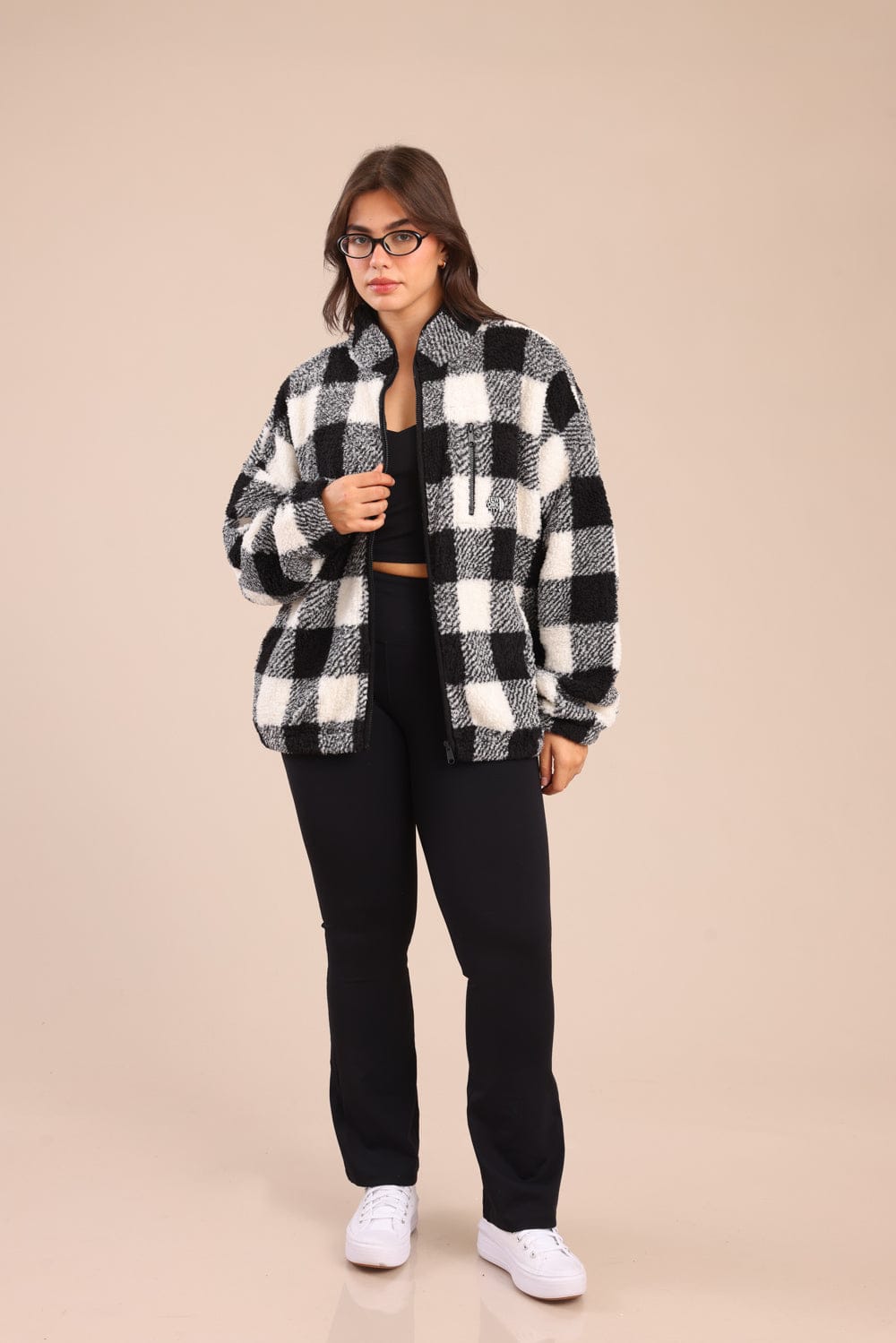 FOX פלאס נשים אחר קרדיגן שרלינג | PLUS SIZE קרדיגן שרלינג | PLUS SIZE