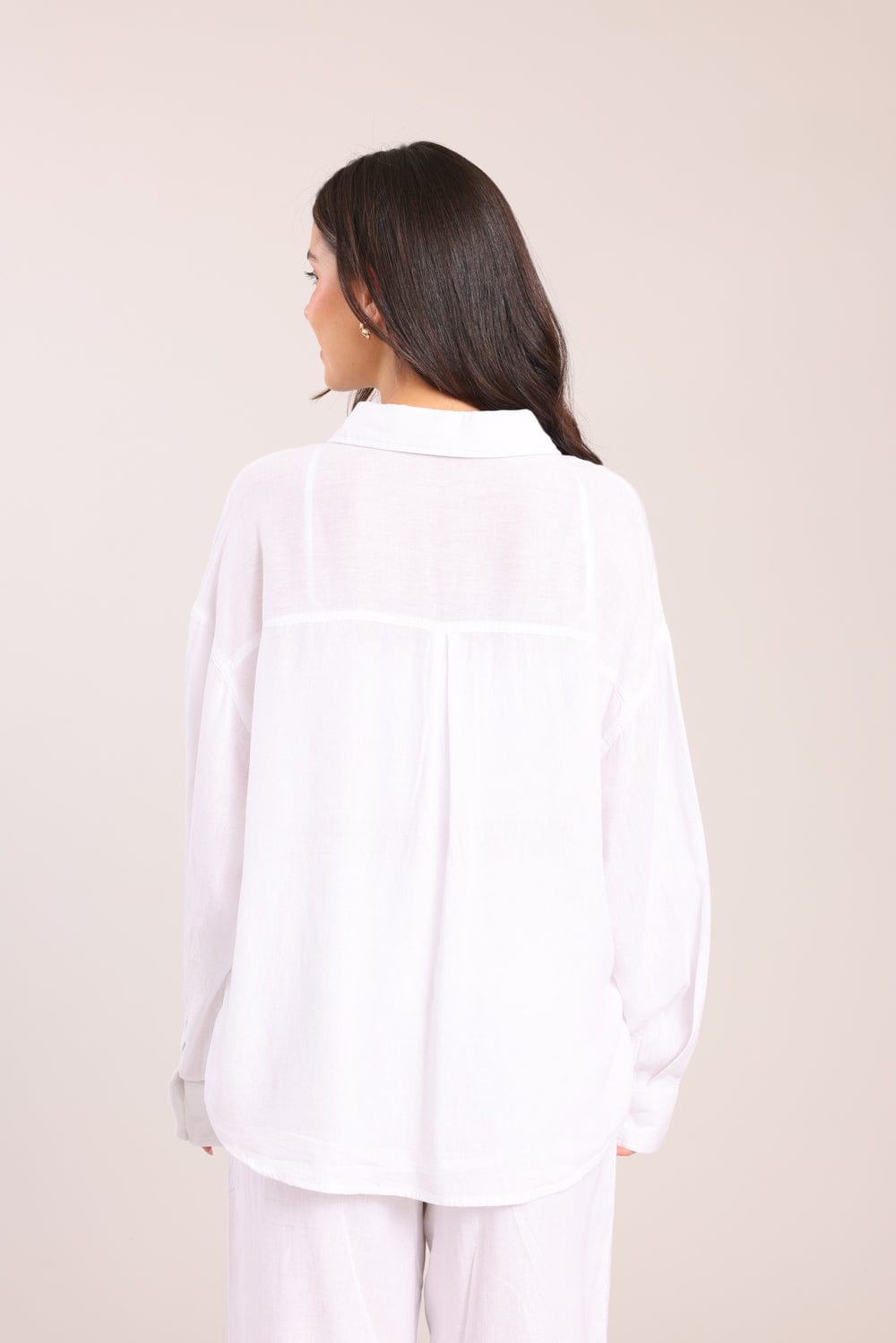 FOX נשים חולצה חולצה מכופתרת חולצה מכופתרת