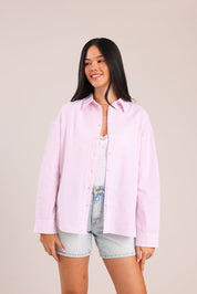 FOX נשים חולצה ארוכה חולצת נשים מכופתרת חולצת נשים מכופתרת