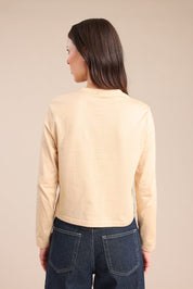 FOX נשים חולצה חולצה חלקה חולצה חלקה