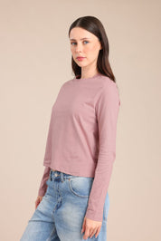 FOX נשים חולצה חולצה חלקה חולצה חלקה