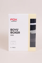 FOX אביזרים תחתונים מארז 4 תחתוני בוקסר בנים מארז 4 תחתוני בוקסר בנים