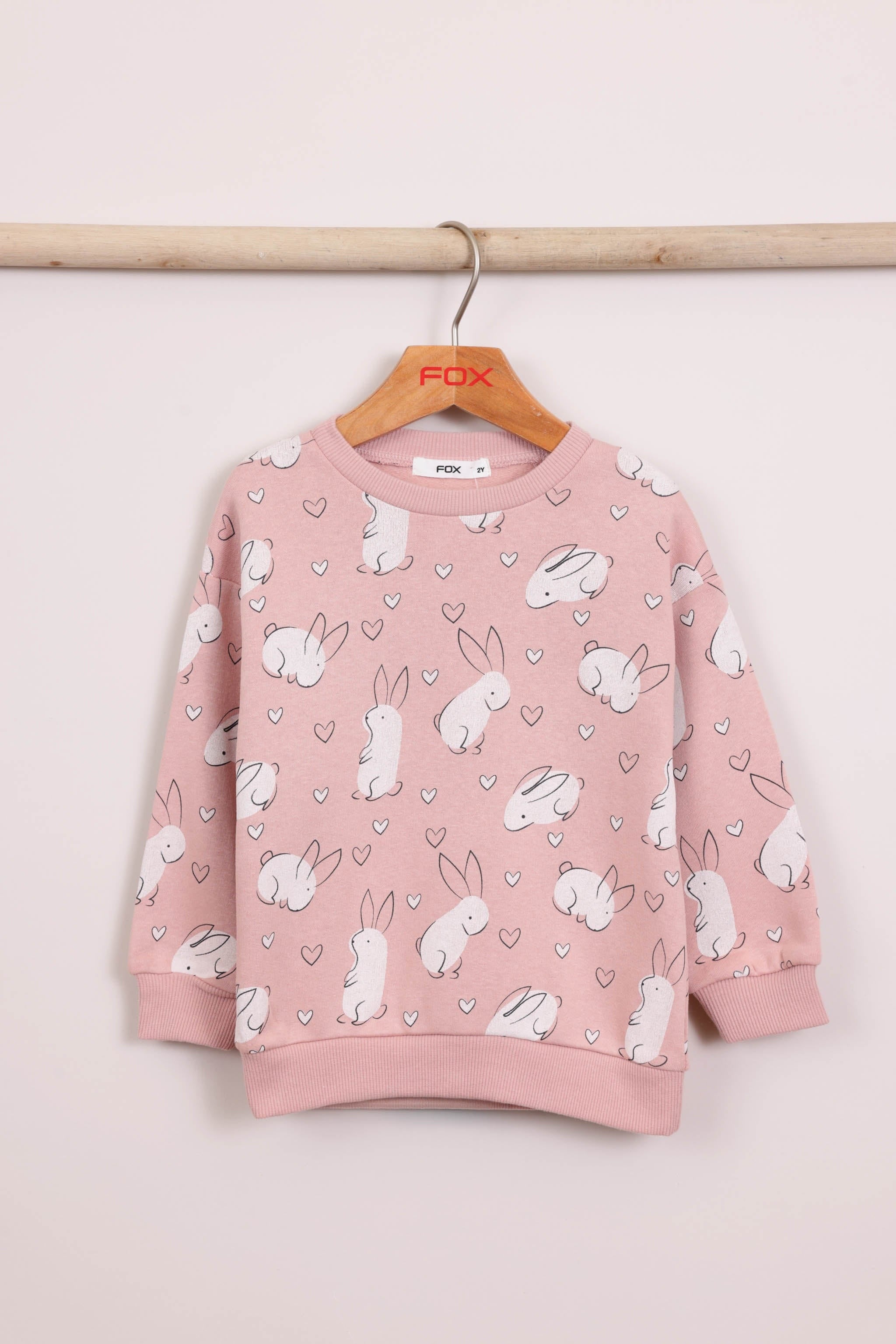 FOX תינוקות בנות אחר מארז 2 פיג'מות פוטר עם הדפס מארז 2 פיג'מות פוטר עם הדפס