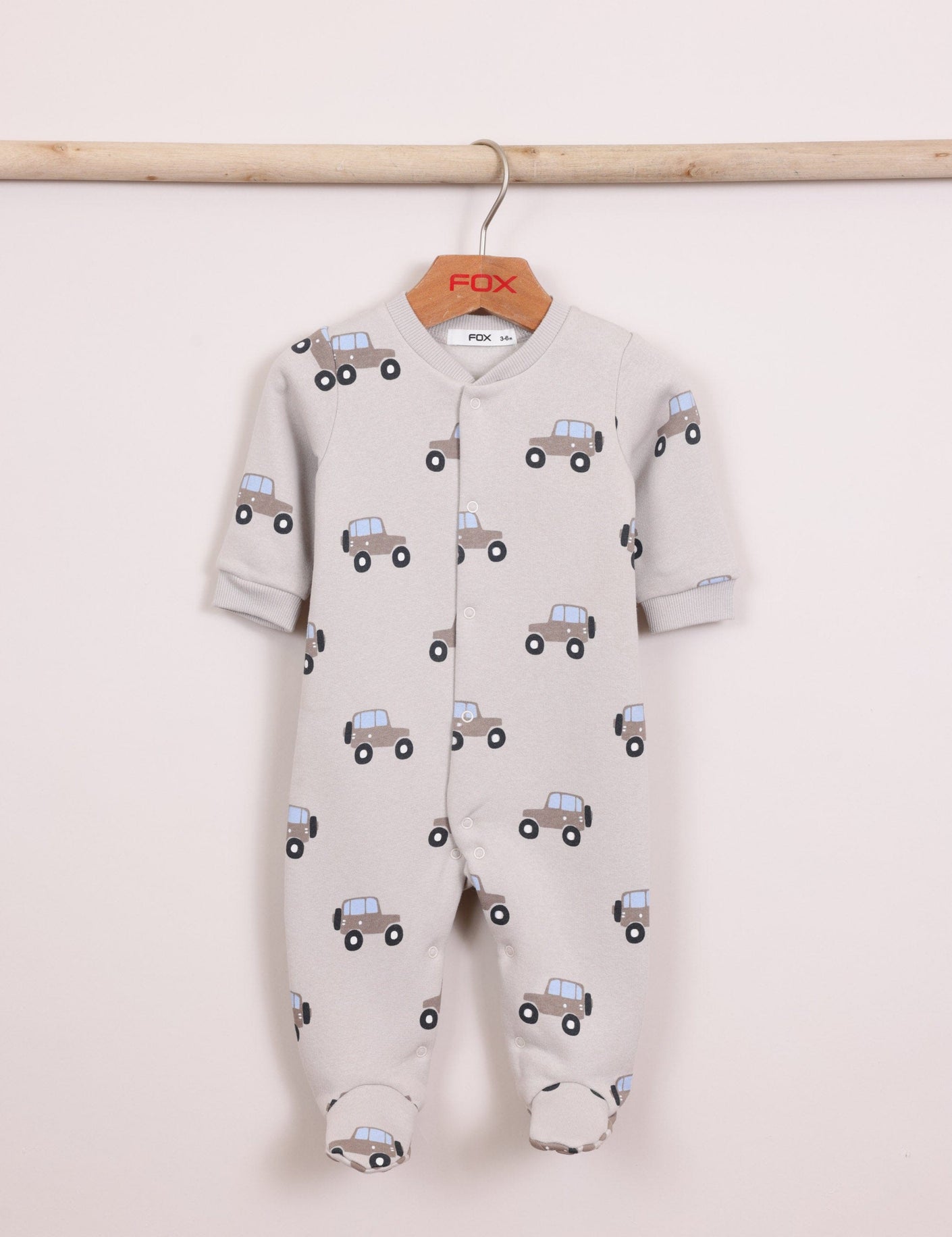 FOX תינוקות בנים אחר מארז אוברול פוטר מארז אוברול פוטר