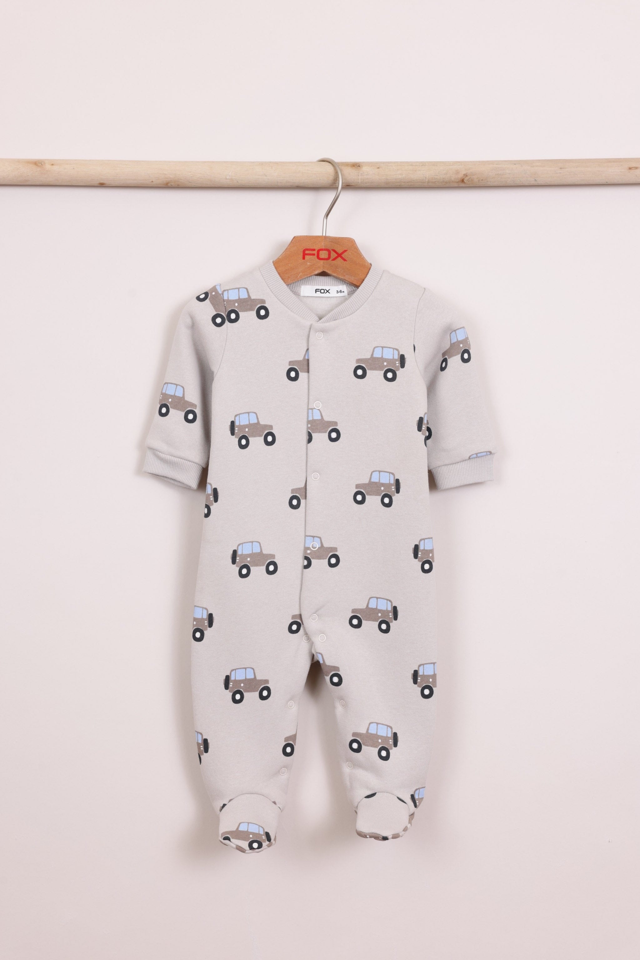 FOX תינוקות בנים אחר מארז אוברול פוטר מארז אוברול פוטר