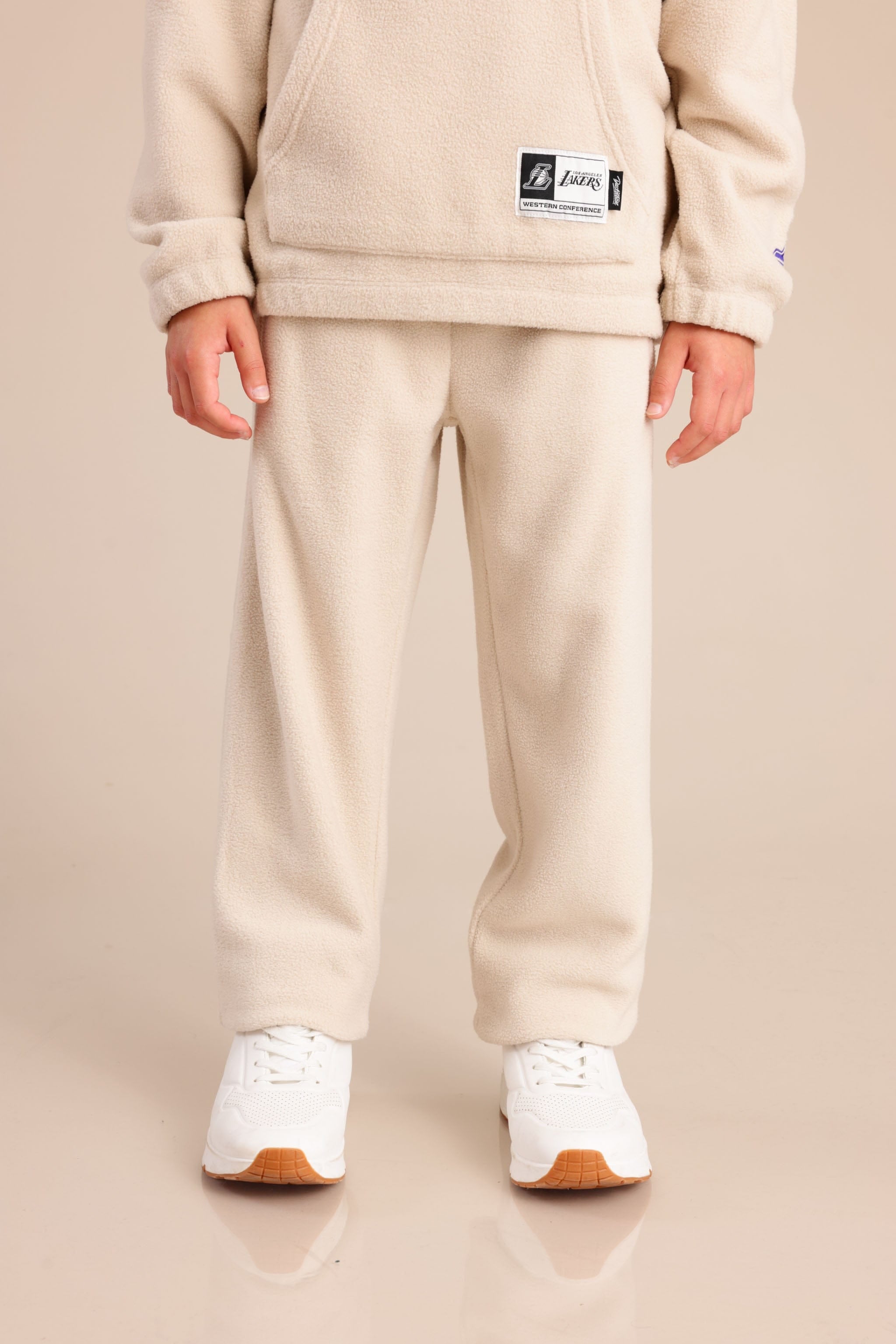 FOX בנים פליזים מכנסי בייסיק פליז מכנסי בייסיק פליז