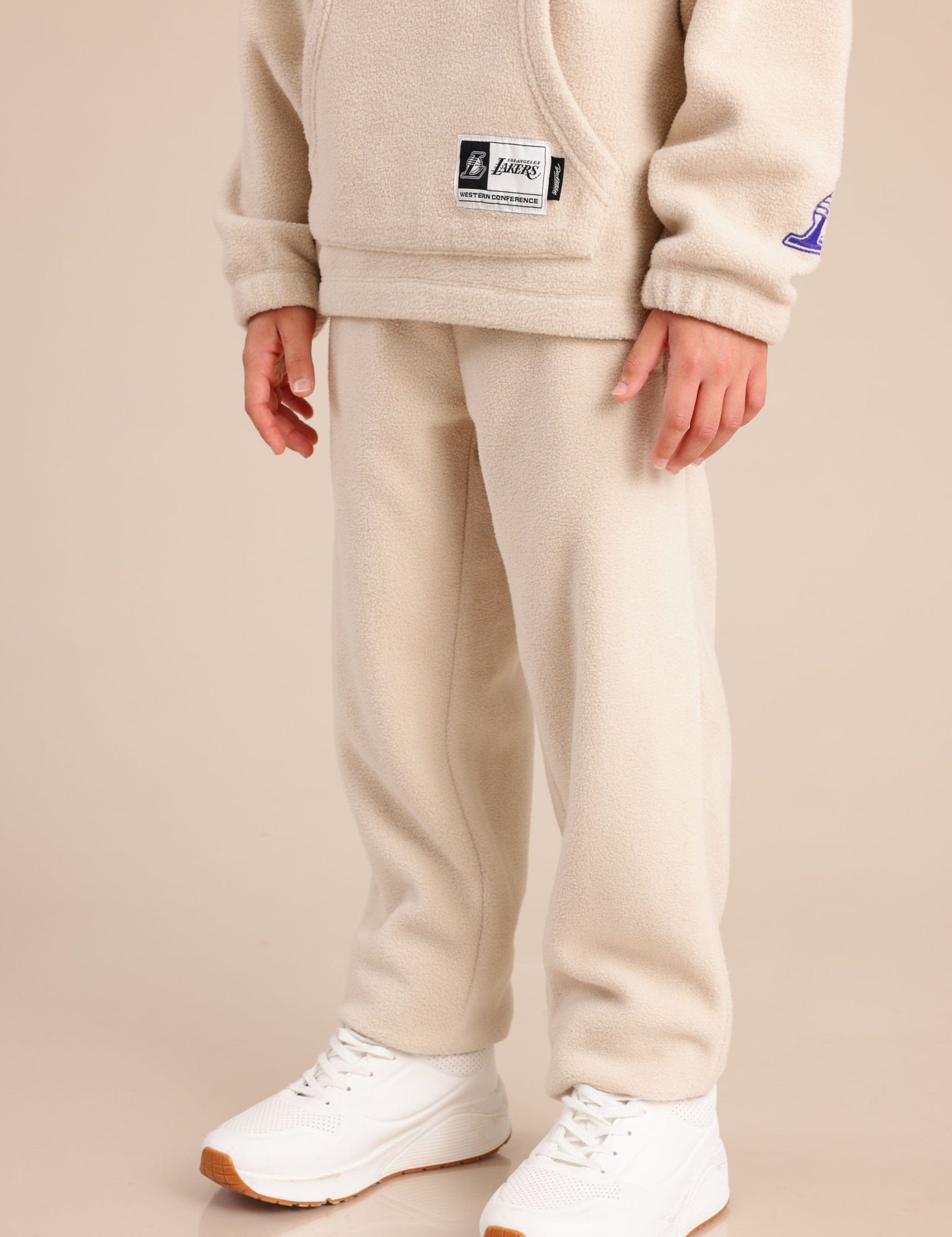 FOX בנים פליזים מכנסי בייסיק פליז מכנסי בייסיק פליז