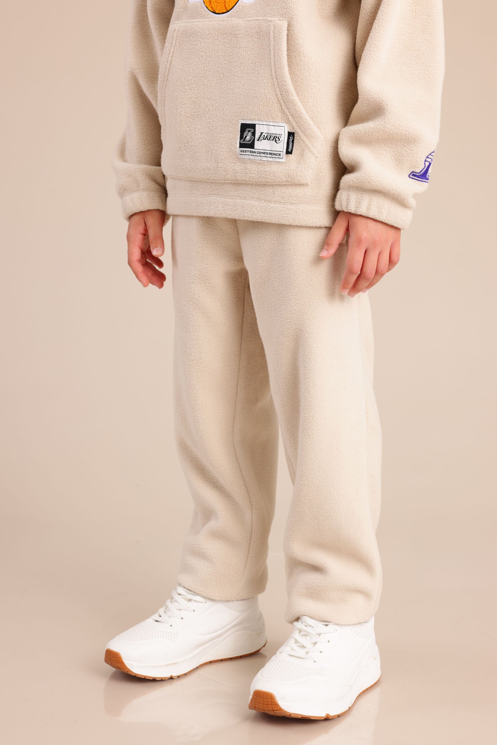 FOX בנים פליזים מכנסי בייסיק פליז מכנסי בייסיק פליז