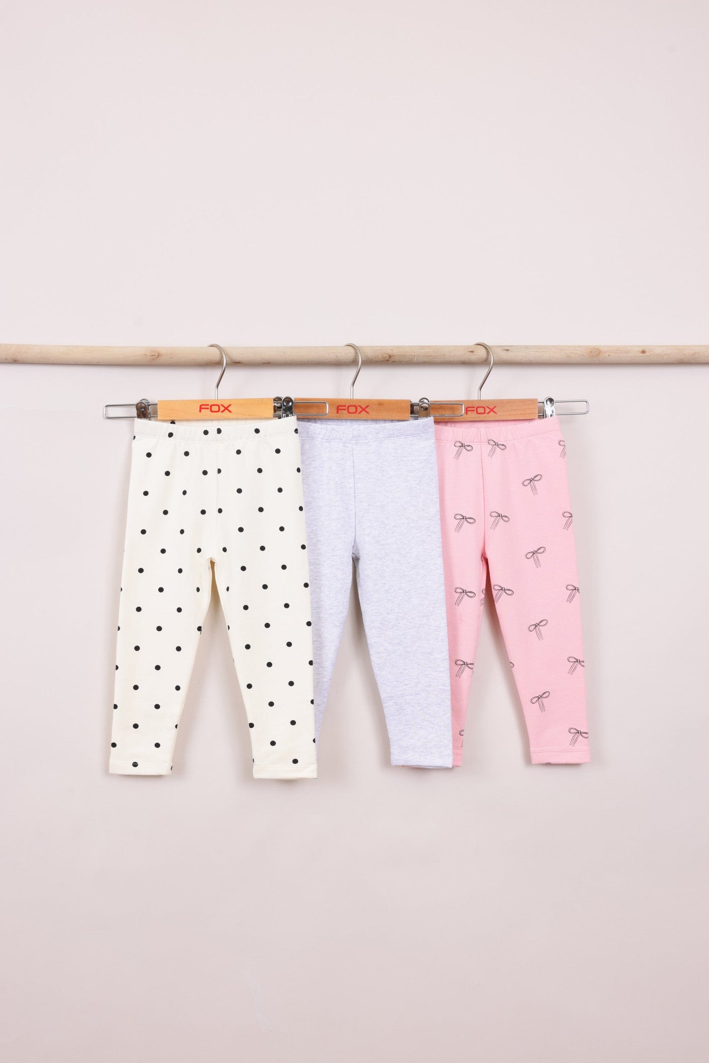 FOX תינוקות בנות פוטרים מארז 3 טייצים פוטר מארז 3 טייצים פוטר