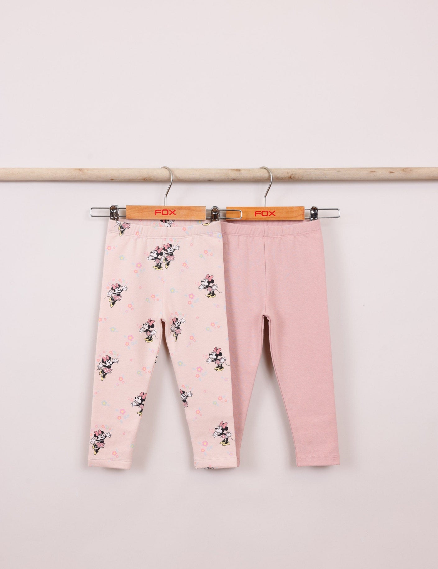 FOX תינוקות בנות פוטרים מארז 2 טייצים מיני מאוס מארז 2 טייצים מיני מאוס