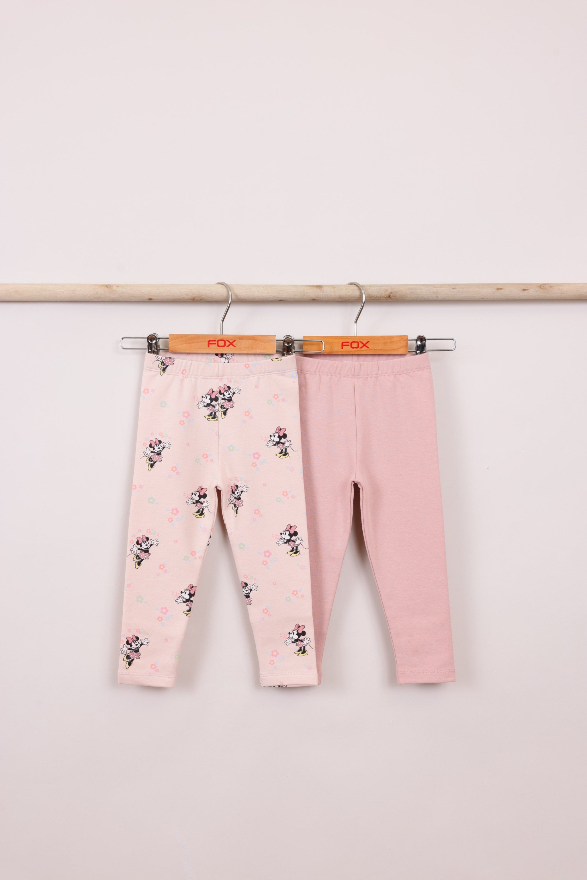 FOX תינוקות בנות פוטרים מארז 2 טייצים מיני מאוס מארז 2 טייצים מיני מאוס