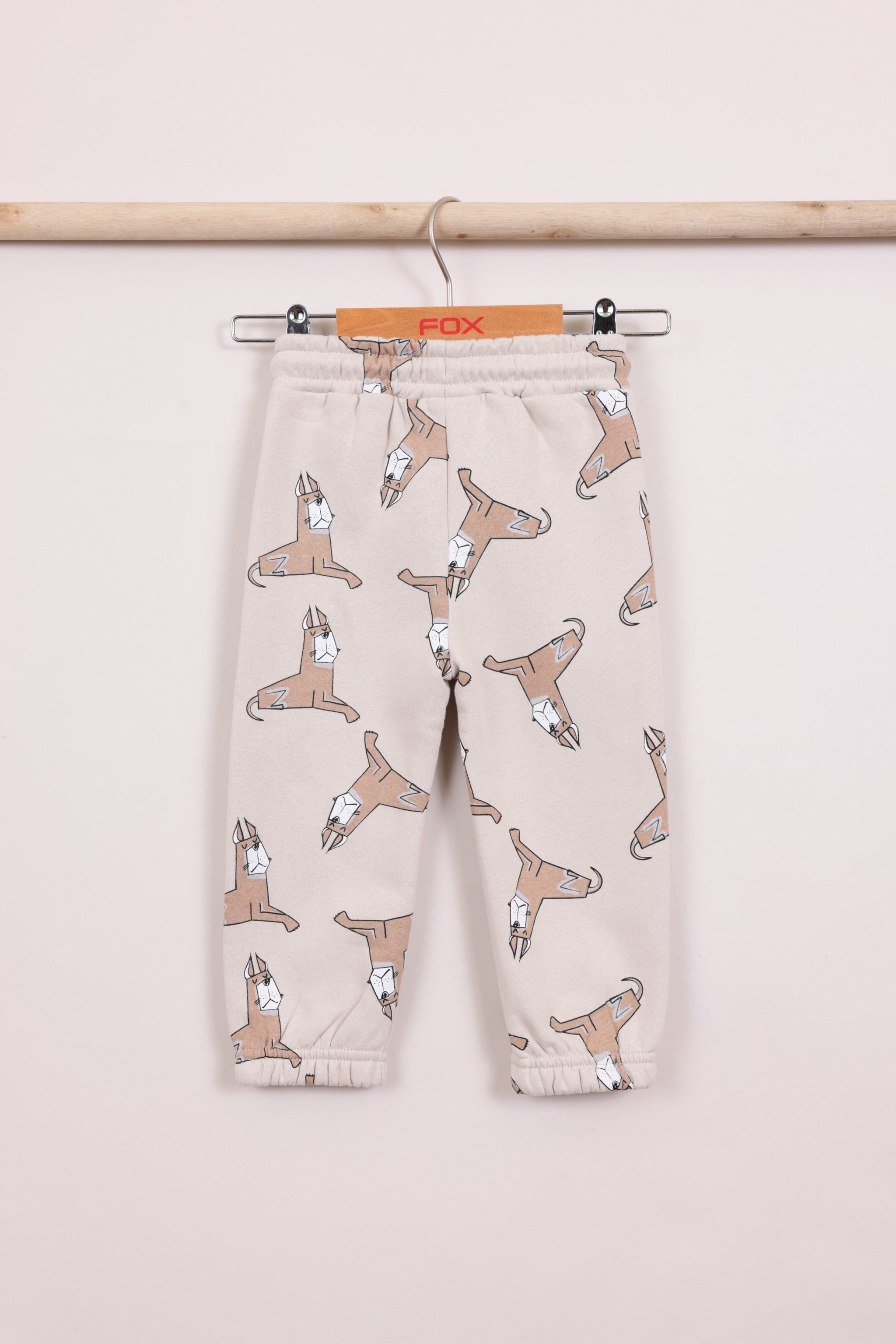 FOX FOX פוטרים מכנסי פוטר עם דפוס 3PP מכנסי פוטר עם דפוס 3PP