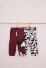 FOX תינוקות בנים פוטרים מארז 2 מכנסי פוטר מיקי מאוס מארז 2 מכנסי פוטר מיקי מאוס