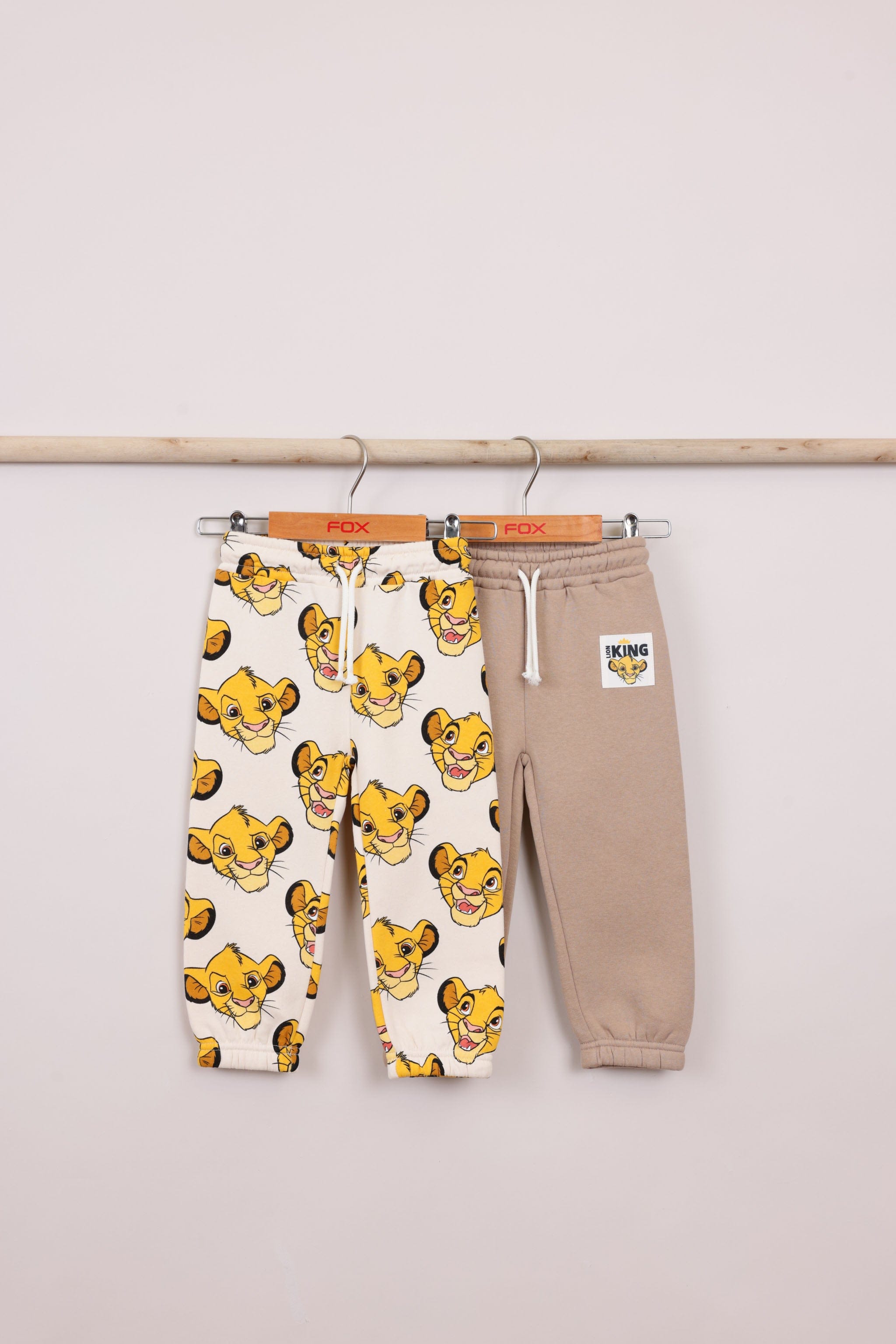 FOX תינוקות בנות פוטרים מארז 2 מכנסי פוטר מלך האריות מארז 2 מכנסי פוטר מלך האריות