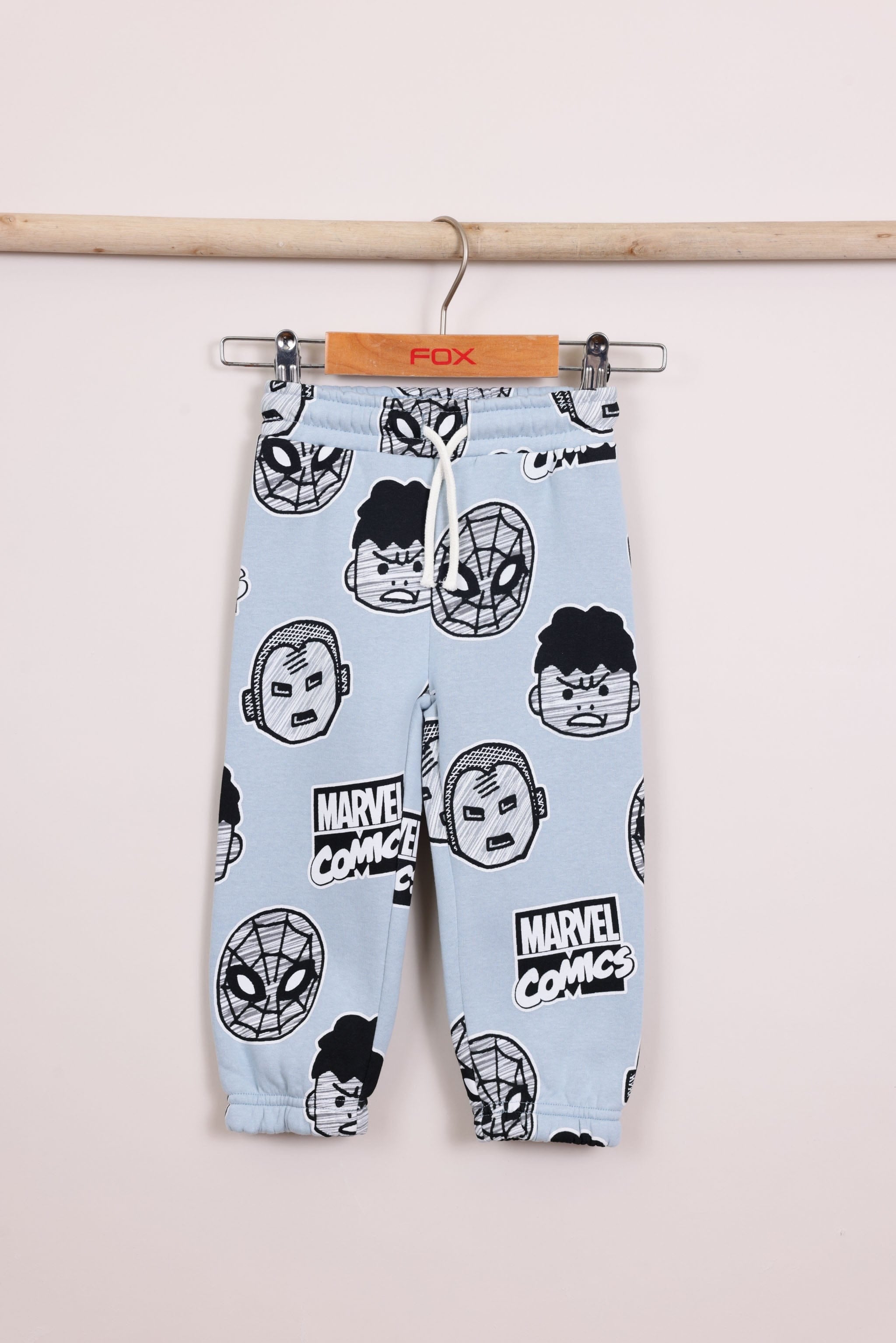 FOX תינוקות בנים פוטרים מארז 2 מכנסי פוטר מארוול מארז 2 מכנסי פוטר מארוול