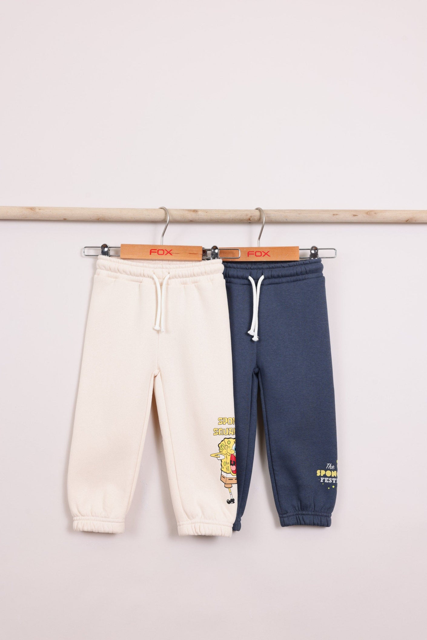 FOX FOX פוטרים מכנס פוטר ממותג בובספוג 2PP מכנס פוטר ממותג בובספוג 2PP