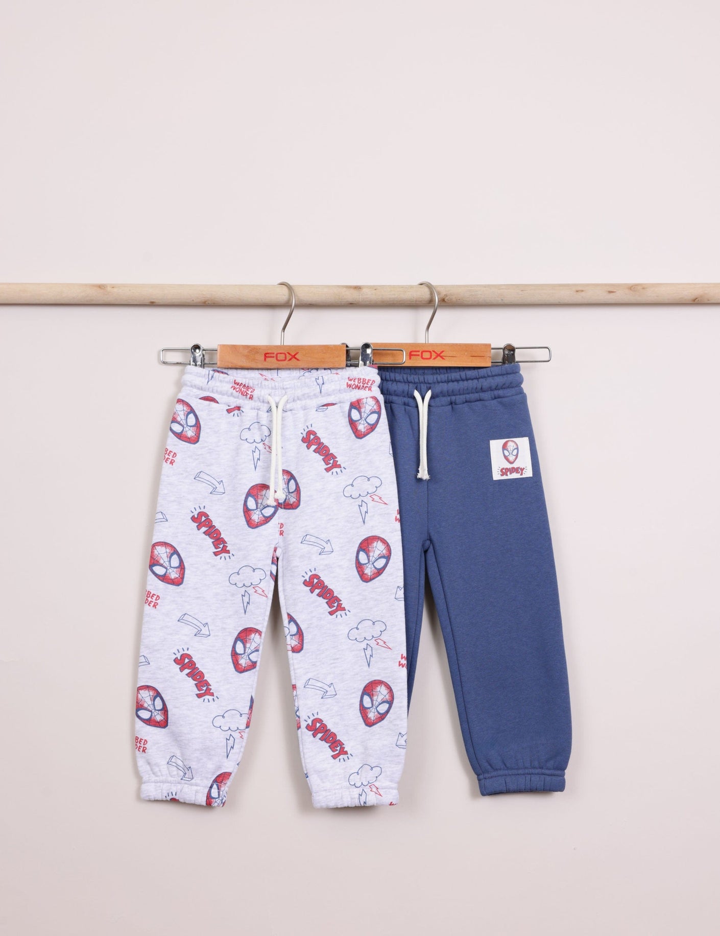 FOX תינוקות בנים פוטרים מארז מכנסי ספיידרמן מארז מכנסי ספיידרמן
