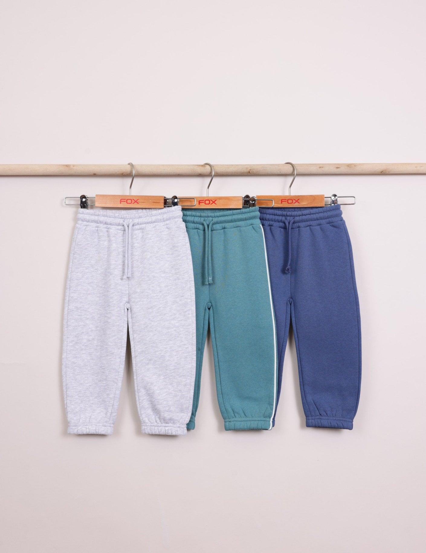 FOX תינוקות בנים פוטרים מארז 3 מכנסי פוטר מארז 3 מכנסי פוטר